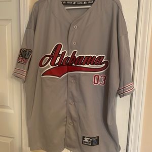 Men’s XL Alabama Crimson Tide Baseball Jersey